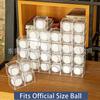 Fabricante Cubo Acrílico Estante de Béisbol Caja de Almacenamiento Transparente a Prueba de Polvo Tenis Firma Almacenamiento Caja de Exhibición Personalización