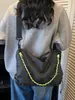 Bolsa Tote de Nylon de Gran Capacidad para Estudiantes, Moda Casual Transfronteriza, Versátil para Clase y Viajes, de un Solo Hombro, de Mano y Cruzada
