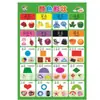 Alfabetización para Bebés Impermeable Silencioso Mural Educativo Infantil Temprano Reconocimiento de Imágenes Pinyin Mural Iluminación Cognitiva Unilateral