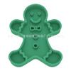 Comedero de Silicona para Perro del Fabricante Original, Libre de BPA, Forma de Hombre de Jengibre, Comedero Lento, Ventosa de Entrenamiento para Alimentación Lenta de Mascotas Perros