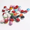 Sino de Natal doces duas cores alta pintura 2,5 cm pequeno sino DIY chaveiro pulseira decorações de Natal