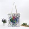 Bolsa Tote de Lona Harry Potter Brinde Publicitário Moda Popular na Internet Proteção Ambiental Amazon Novo Item Bolsa de Lona