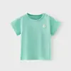 Camiseta casual de manga corta para niños de verano, camiseta de manga corta para niños, camiseta fina de verano para niños, camiseta de manga raglán, camiseta de verano para bebé