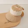 Gorro para Bebé, Sombrero de Sol de Verano, Sombrero de Pescador, Niños y Niñas, Ala Ancha, Chal Desmontable, Transpirable y de Secado Rápido para Niños