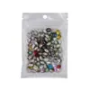 Ovos de pombo K9 de alta qualidade 6*8mm corte ninho de pássaro grandes decorações de diamante brilhante de alta transparência com base pontiaguda para nail art