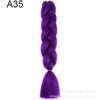Peluca de Trenza Grande Africana Degradada de Seda de Alta Temperatura Trenza Sucia Cabello de Trenza Jumbo Trenza Grande de Pino Colorida Trenza de Ganchillo