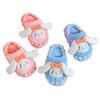 Chinelos de Algodão de Inverno para Crianças Meninos e Meninas Forrados com Lã Conforto Caseiro Sapatos de Algodão Desenho Animado para Crianças Sola Macia Antiderrapante Chinelos de Algodão para Bebê