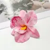 Nuevo pasador de flor artificial de moda para mujer, pasador estilo bohemio vacacional, accesorio para el cabello para sesión de fotos, pinza de cocodrilo con flor colorida