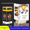 Cartão de Mesa Rotativo Acrílico Três Lados Display de Menu de Bebidas de Mesa Cartão de Mesa Rotativo Três Lados Seis Lados Atacado