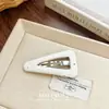 Grampo de Cabelo Xadrez Doce Coreano para Mulheres, Presilha BB Fofa e Versátil, Grampo de Cabelo Oval com Bolinhas, Presilha para Franja, Acessórios de Cabelo para Mulheres Atacado