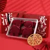 Toallas Festivas Rojas de Souvenir para Regalos Navideños, Lindos Osos y Conejos de Dibujos Animados, Toallas de Coral Fleece al por Mayor