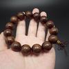 Suministro de puesto de Taobao sándalo de seda dorada cuentas de mano cuentas de rosario pulsera de pareja para hombres y mujeres joyería