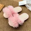 Comercio Exterior Transfronterizo Estilo Dulce Encaje de Perlas Lino Transpirable Pantuflas para Mujer Primavera Verano Interior Antideslizantes Sandalias Pantuflas Pantuflas para Todas las Estaciones