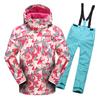 Comércio eletrônico transfronteiriço Phoebe Elephant Roupa de esqui infantil Jaqueta quente ao ar livre engrossado impermeável para meninos e meninas