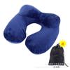 Almohada inflable en forma de U almohada linda para el cuello almohada de soporte para el cuello para exteriores almohada para el cuello almohada de viaje almohada para la siesta