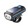 Luz Solar para Bicicleta Faro Bocina Integrada Bicicleta de Montaña Infantil Ciclismo Nocturno Linterna Fuerte Carga BDD