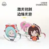 Agitador Acrílico Sin Base Ladrillo Grueso Mahjong Animación Personalizada Periféricos Creativos Bidimensionales Lindos Dibujos Animados Periféricos