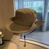 Sombrero de Montañismo de Secado Rápido para Mujer, Sombrero de Sol para Exteriores de Verano, Sombrero Vaquero Occidental Transpirable, Sombrero de Pescador para Pesca y Camping para Hombre