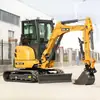 Excavadora Mini Especial Transfronteriza 3.5 Toneladas Ce Excavadora Pequeña Mini Motor Epa Granja Hogar