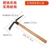 Azada con Mango de Madera Azada de Acero Integrado Azada para Huerto Azada de Jardín Venta al por Mayor Azada de Doble Propósito para Desmalezar y Aflojar Azada de un Solo Gancho Fabricante