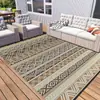 Nueva Alfombra Geométrica Marroquí para Sala de Estar Hogar Balcón Dormitorio Manta Antideslizante para Mesita de Noche Hotel B&B Manta para Sofá