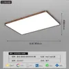 Luminária de teto para sala de estar estilo medieval, nova luminária de quarto estilo chinês na cor nogueira, novo modelo 2026 luminária de espectro total para proteção ocular