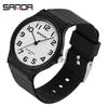 Reloj Sanda Creativo y Elegante para Mujer, Reloj Impermeable de Moda Específico para Exámenes de Estudiantes, Reloj de Cuarzo Simple para Hombre para la Temporada de Regreso a Clases