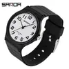 SANDA Reloj Más Vendido para Hombres y Mujeres Moda Estilo Pequeño Fresco Reloj Infantil Estudiante Examen Impermeable Deportivo Reloj de Cuarzo