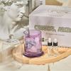 Cristal Aromático Kunlun Neve Fervida Pedra Difusora Premium Conjunto Caixa de Presente Lembrança Premium