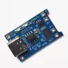 Módulo de Placa de Fuente de Carga Tp4056 18650 1A Batería de Litio y Protección Tipoc Integrado Protección Contra Sobrecorriente Puerto USB