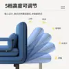 Sofá cama plegable de doble uso para salas de estar pequeñas, sillón sofá individual de tela, cama para siesta, cama multifuncional para balcón perezoso