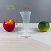 Taza medidora de PC de grado alimenticio de fábrica para tiendas de té de leche, Taza medidora de plástico con escala, Gran capacidad, Múltiples especificaciones, con tapa, Cilindro medidor comercial