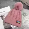 Gorro Grueso de Punto para Mujeres con Cabeza Grande, Holgado y Cálido para Otoño e Invierno, Gorro Slouchy que Hace que la Cara Parezca Más Pequeña, Gorro de Punto con Protección para las Orejas