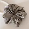 Nuevo Coletero de Terciopelo Estilo Coreano con Puntos, Alta Elasticidad, Accesorio para el Cabello Suave, Scrunchie Sencillo, Diadema Versátil de Satén