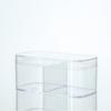 Caja transparente para tarta mousse caja de plástico para tarta caja para dulces frutas secas postre caja para empaquetar tiramisú caja para tarta