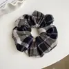 Elástico de Cabelo Melad para Intestino Grosso Estilo Coreano com Toque de Luxo, Faixa de Veludo Outono e Inverno, Elástico de Cabelo Alto, Corda de Cabelo Faixa de Cabeça