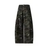 Pantalones Casuales Sueltos Camuflaje Retro Moderno Americano Hombres Mujeres 2026 Nuevos Pantalones de Trabajo Estilo Pareja Pantalones Largos