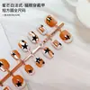 Atacado do Fabricante Pontas para Nail Art, Adesivos de Unha Doces e Elegantes que Realçam a Pele, Conjunto de 30 Peças com Tiras Codificadas, Unhas Usáveis Personalizadas