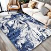 Alfombra Turca de Lujo Ligero para Sala de Estar, Alfombra para Dormitorio, Manta de Cabecera, Peldaño para Balcón, Peldaño E, Lavable con Arroz, Alfombra para Mesa de Centro de Pelo Corto