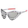 Nuevas Gafas de Sol Y2K Gafas Deportivas Geniales Personalizadas Marco Grande Transfronterizo Europeo y Americano Gafas de Sol a Prueba de Viento para Montar en Carretera