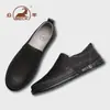 Zapatos de Primera Capa de Piel de Vaca para Hombre Gong Yang 26 Otoño/Invierno Nuevos Versátiles Casuales de Cuero Suela Ligera Suave Mocasines de Negocios para el Trabajo