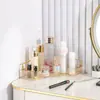 Prateleira de Armazenamento Triangular Mesa de Maquiagem de Luxo Leve Desktop Batom Produtos de Skincare Banheiro Canto do Vaso Sanitário Caixa de Armazenamento para Cosméticos
