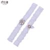 Yulapan St64 Comercio Exterior Colgante de Perla Correa Sexy para Pierna Anillo Elástico Ligero para Pierna Anillo de Encaje para Cuello Liga Blanca Venta al por Mayor