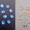 Horquilla con forma de gota de agua, pétalos de cristal checo, accesorios de joyería antiguos de bricolaje de color gelatina