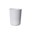 Bote de basura doméstico grande redondo descubierto dormitorio celebridad de Internet escritorio simple cesta de basura mini cocina con anillo de presión grueso