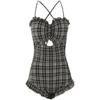 Pear Card Maiô Feminino 2021 Novo Sexy Moda Sem Costas Pequeno Peito Reunindo Barriga Cobrindo Emagrecimento Quadril Estudante Hot Spring