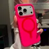 Capa de Celular de Silicone Líquido Yuanqi Forest para Apple 18Promax Dopamina Racket Magnético Iphone16
