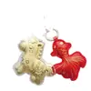 Llavero de Oro Puro 999 "Hazte Rico al Instante", Regalo de Año Nuevo del Año del Caballo, Colgante de Caballo Pequeño, Recuerdo para la Prosperidad Instantánea