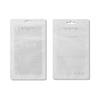Saco de embalagem para capa de celular transparente brilhante estampado saco fosco autovedante saco plástico translúcido autovedante preto e branco