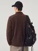 Camiseta de Manga Larga con Cuello Medio para Hombre Anyang Otoño 2026, Top Básico Suave y Cómodo Casual
